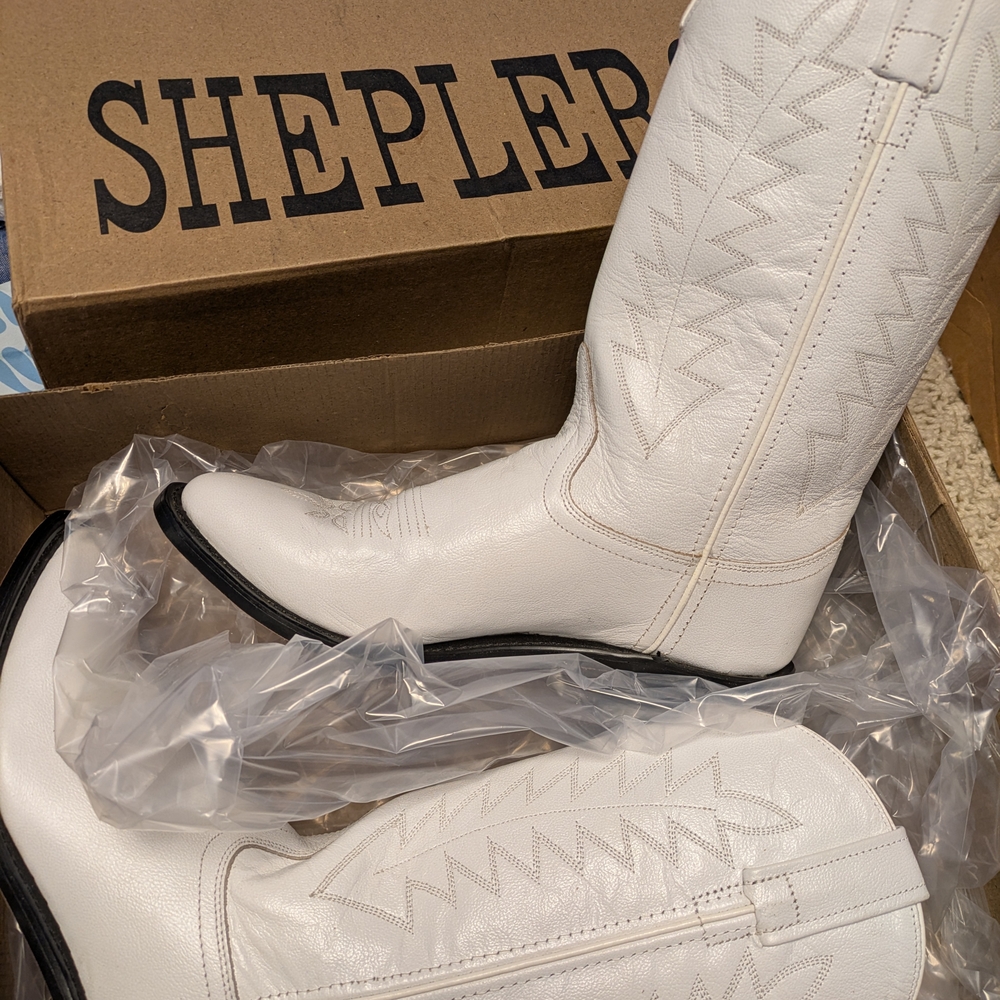 Sheplers White Women's Boots